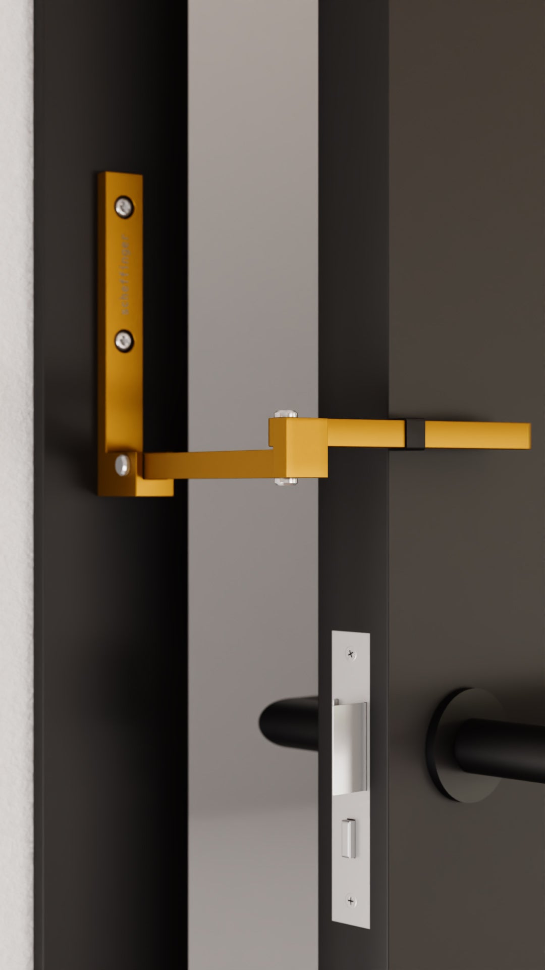 Verrou de porte V77, protection contre l'effraction pour portes d'entrée et d'appartement