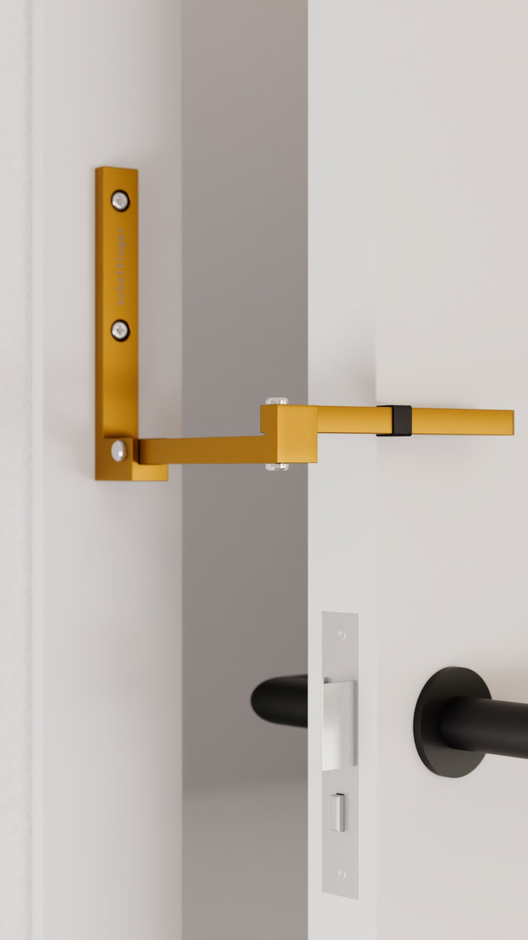 Verrou de porte V77, protection contre l'effraction pour portes d'entrée et d'appartement