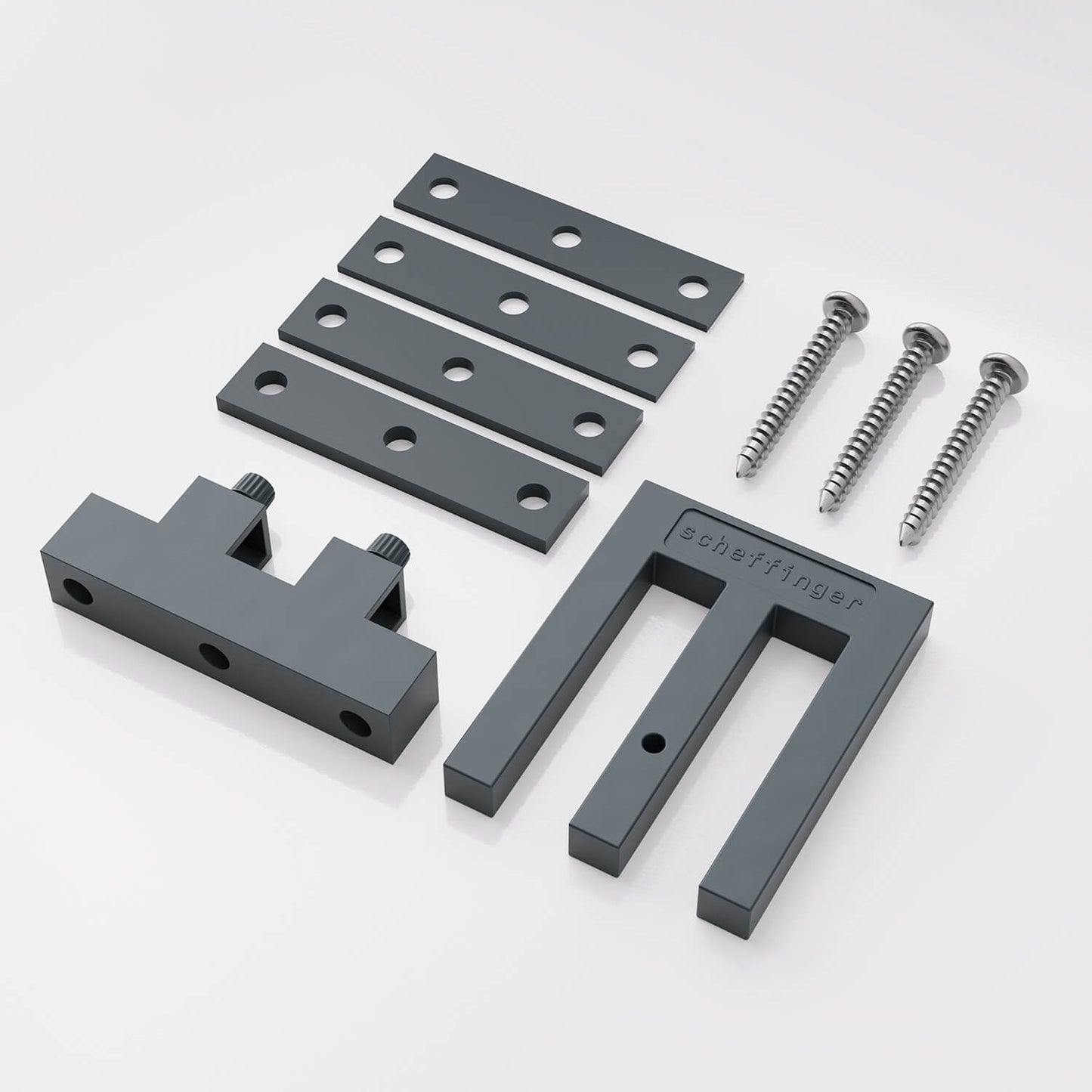 Lot de 6 verrous de fenêtre EM3 Scheffinger