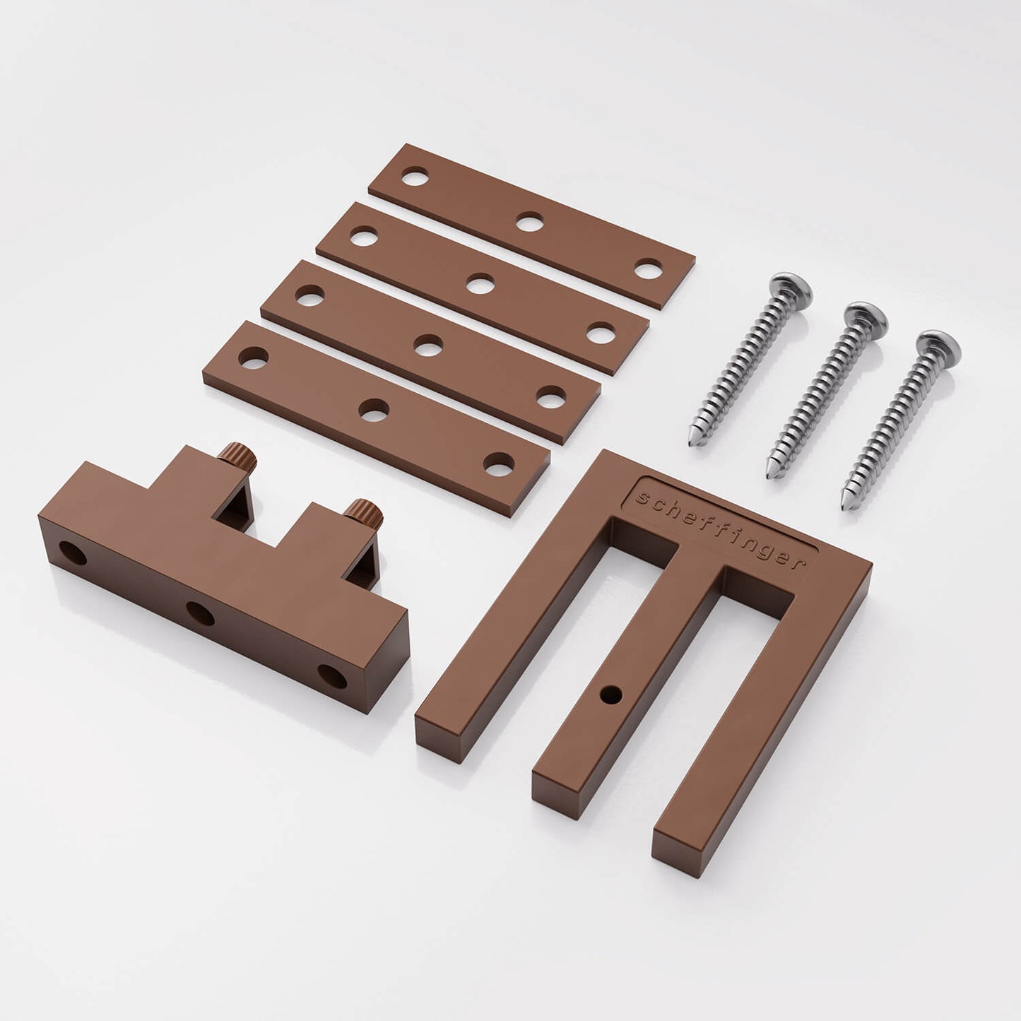 Lot de 6 verrous de fenêtre EM3 Scheffinger