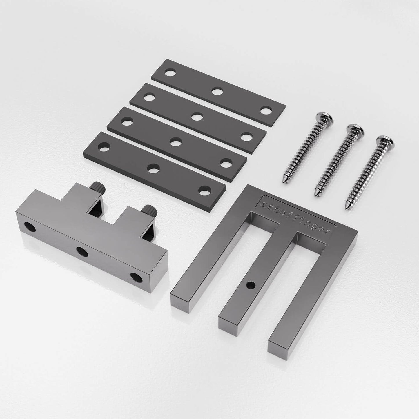 Lot de 6 verrous de fenêtre EM3 Scheffinger